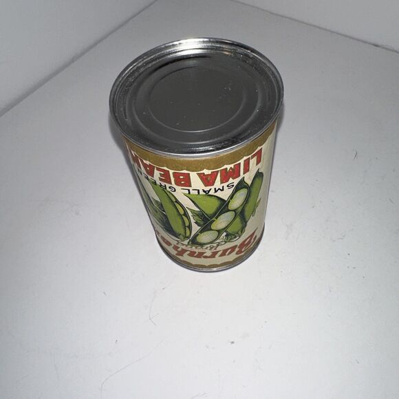 VTG Advertising Edgett But ham CO‎ Newark NY Small Green Lima Beans Can - Picture 8 of 10